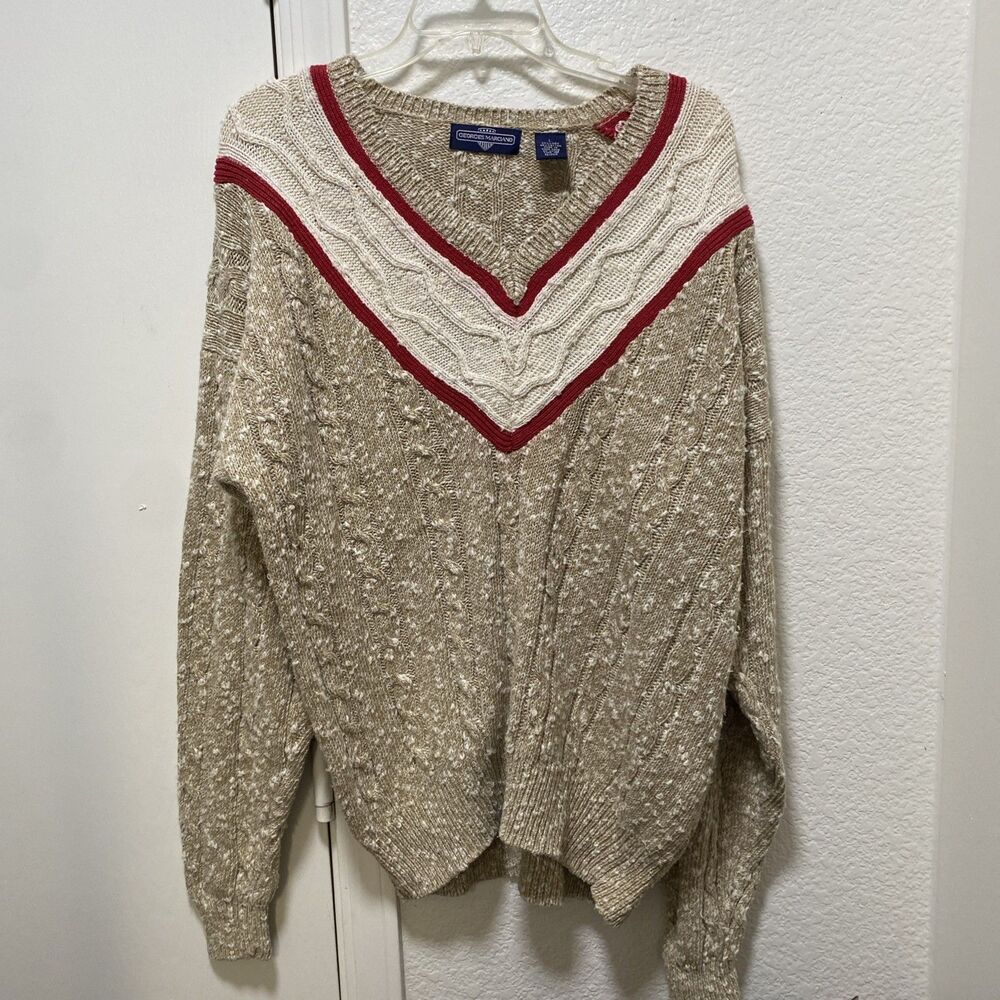 Vintage Georges Marciano Heavy Knit Sweater Size Large